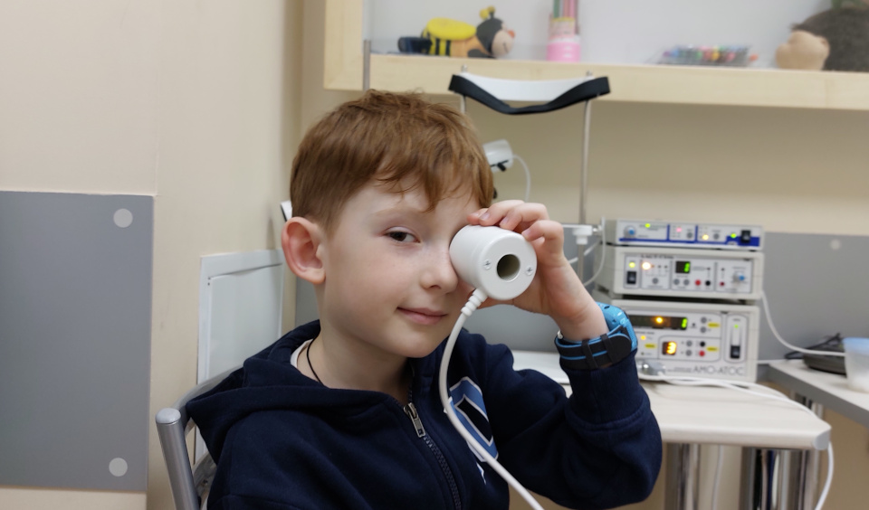 Стоимость аппаратного лечения глаз у детей в Москве