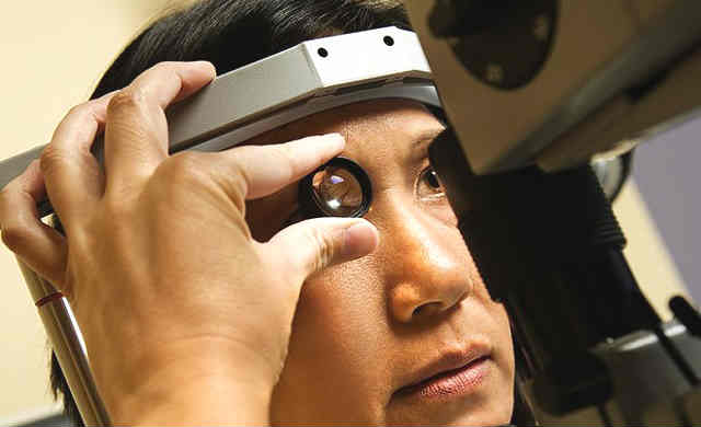 Гониоскопия глаза при глаукоме