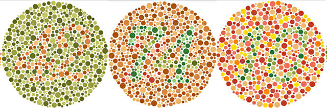 Исследование зрения на цвета