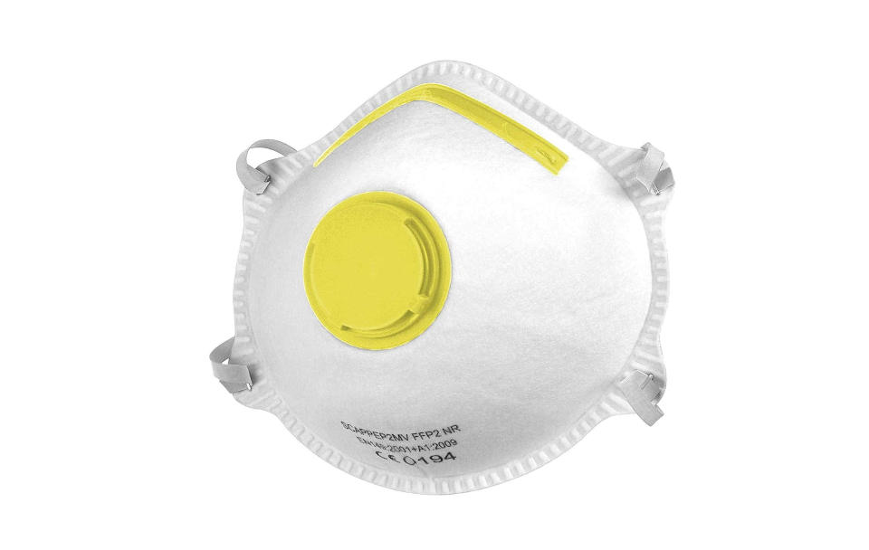 Защитная маска от коронавируса для врачей-офтальмологов  FFP2